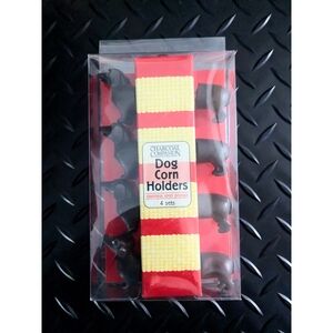 Weiner Dog Corn Holders Set